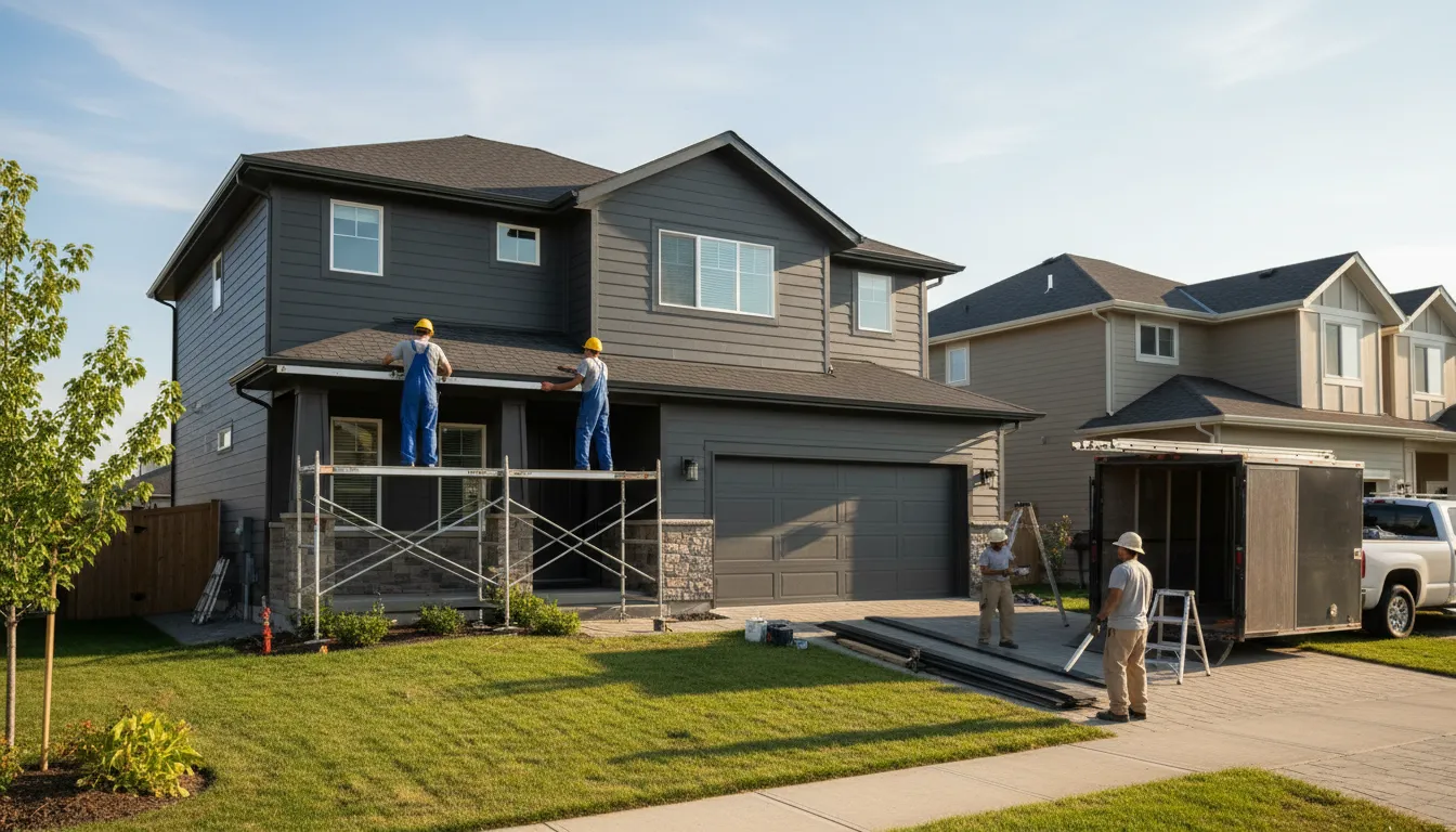 Siding in Blacklick